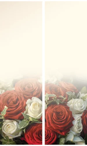 Rosen-Strauß Trauerschleife