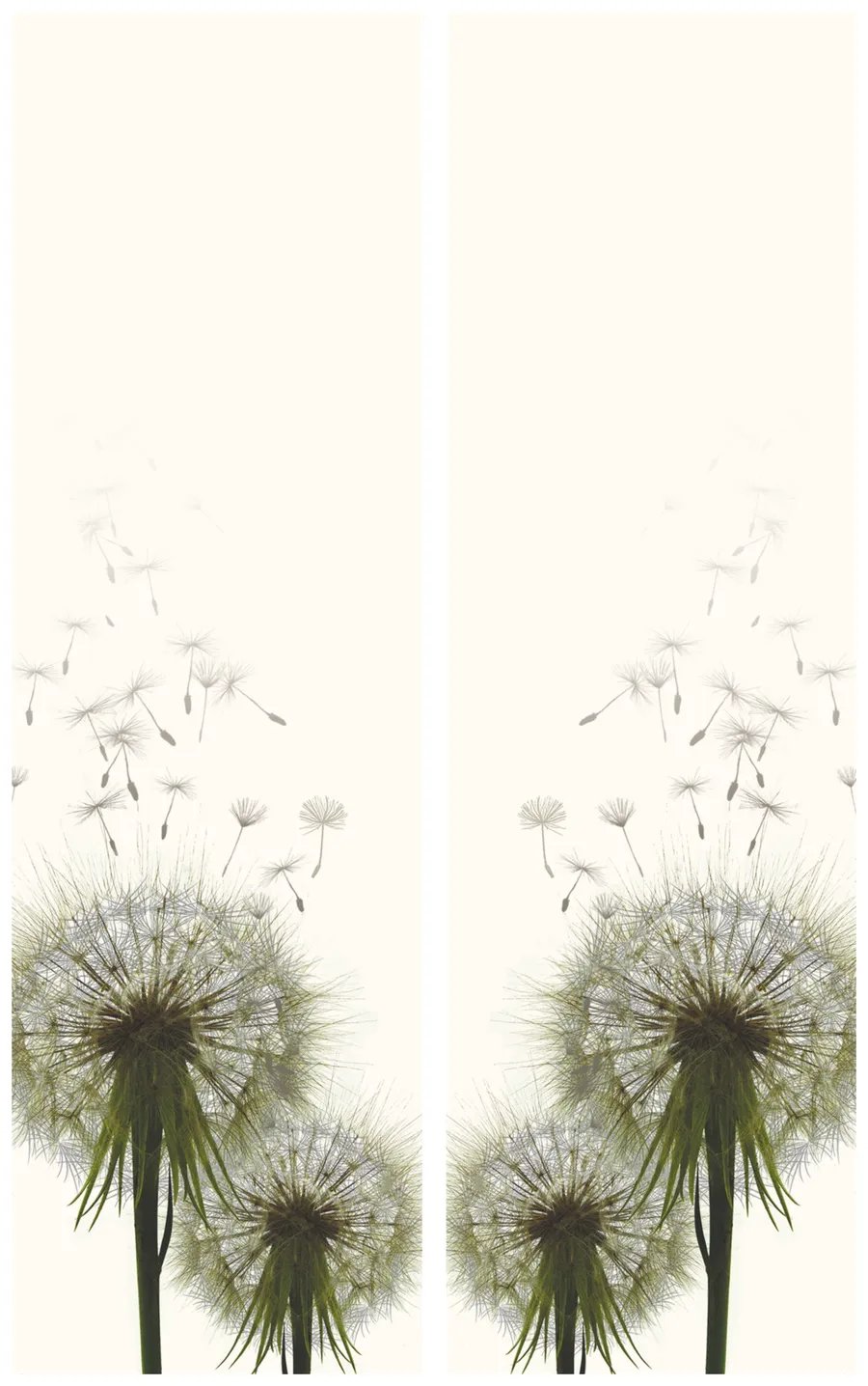 Grabschleife mit Pusteblumenmotiv - Symbol für Vergänglichkeit und Hoffnung