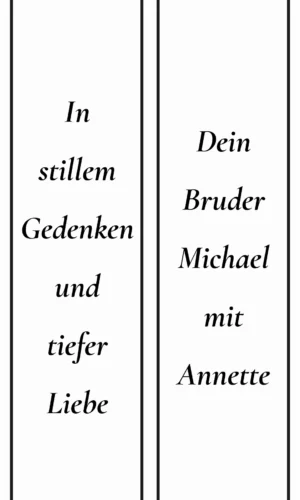 Unifarbene Trauerschleife weiß - Symbol für Reinheit, Frieden und Hoffnung