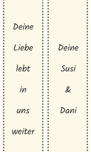 Unifarbene Grabschleife creme - Symbol für Frieden, Hoffnung und Licht