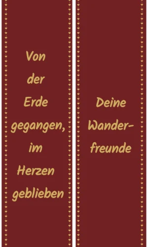 Unifarbene Grabschleife bordeaux - Symbol für Würde, Eleganz und emotionale Verbundenheit