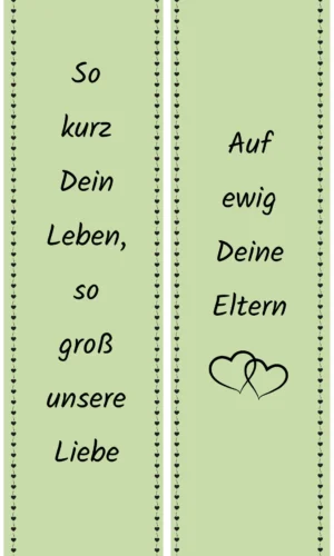 Unifarbene Trauerschleife lindgruen - Symbol für Wiedergeburt, Hoffnung und Neuanfang