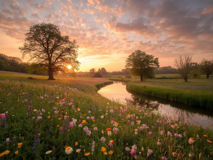 Trauersprüche_Symbolbild_Erinnerung_Landschaft